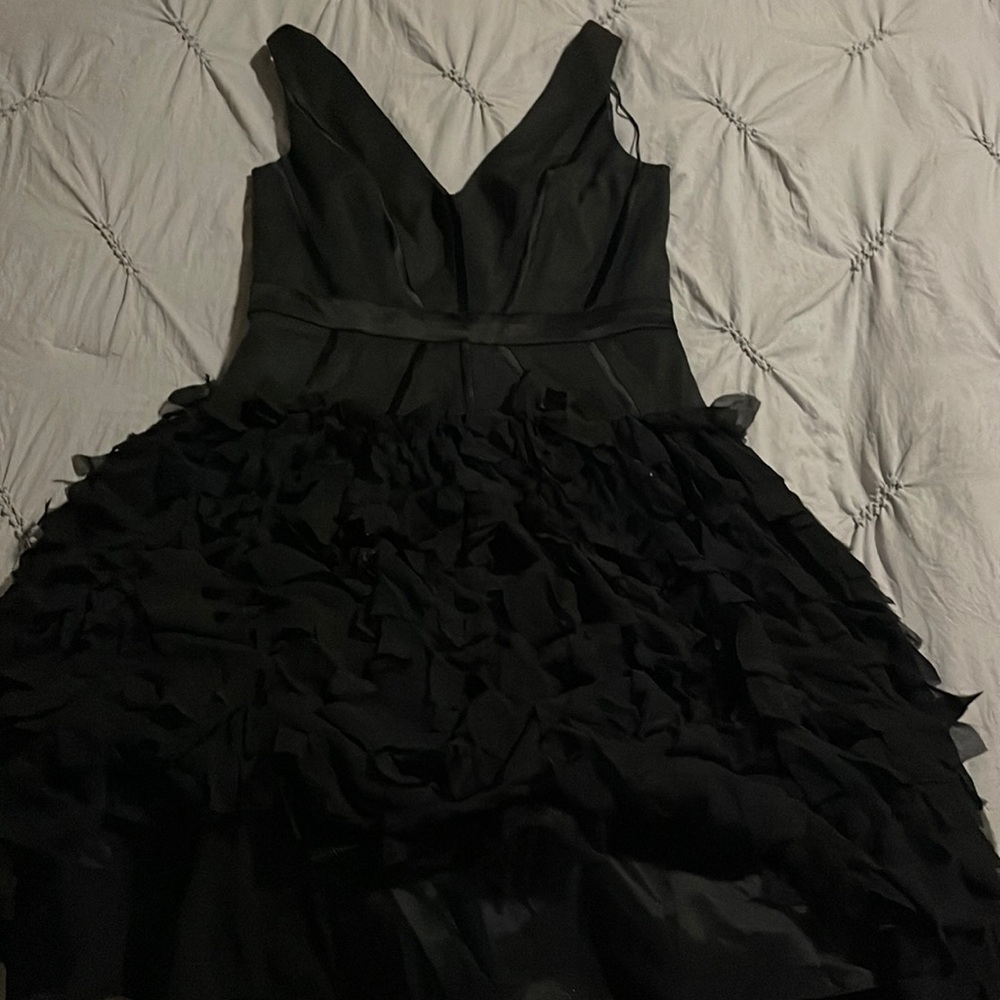 Black Feather Dress